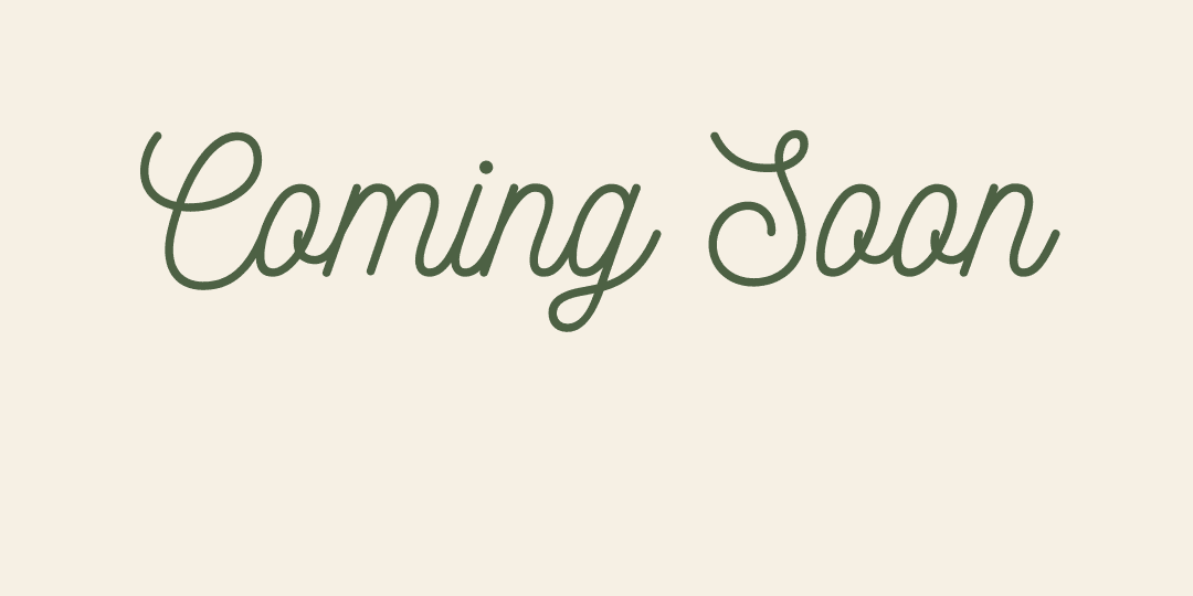 Coming Soon